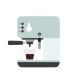 Attrezzatura macchine da caffè manuali